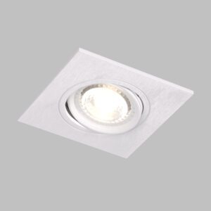 DK3021-WH Встраиваемый светильник, IP 20, 10 Вт, GU5.3, LED, белый, пластик