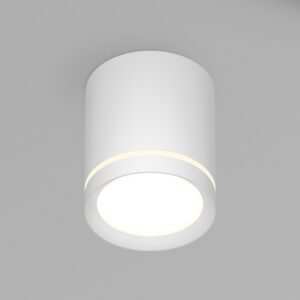 DK4016-WH Светильник накладной IP 20, 5 Вт, LED 3000, белый, алюминий/акрил